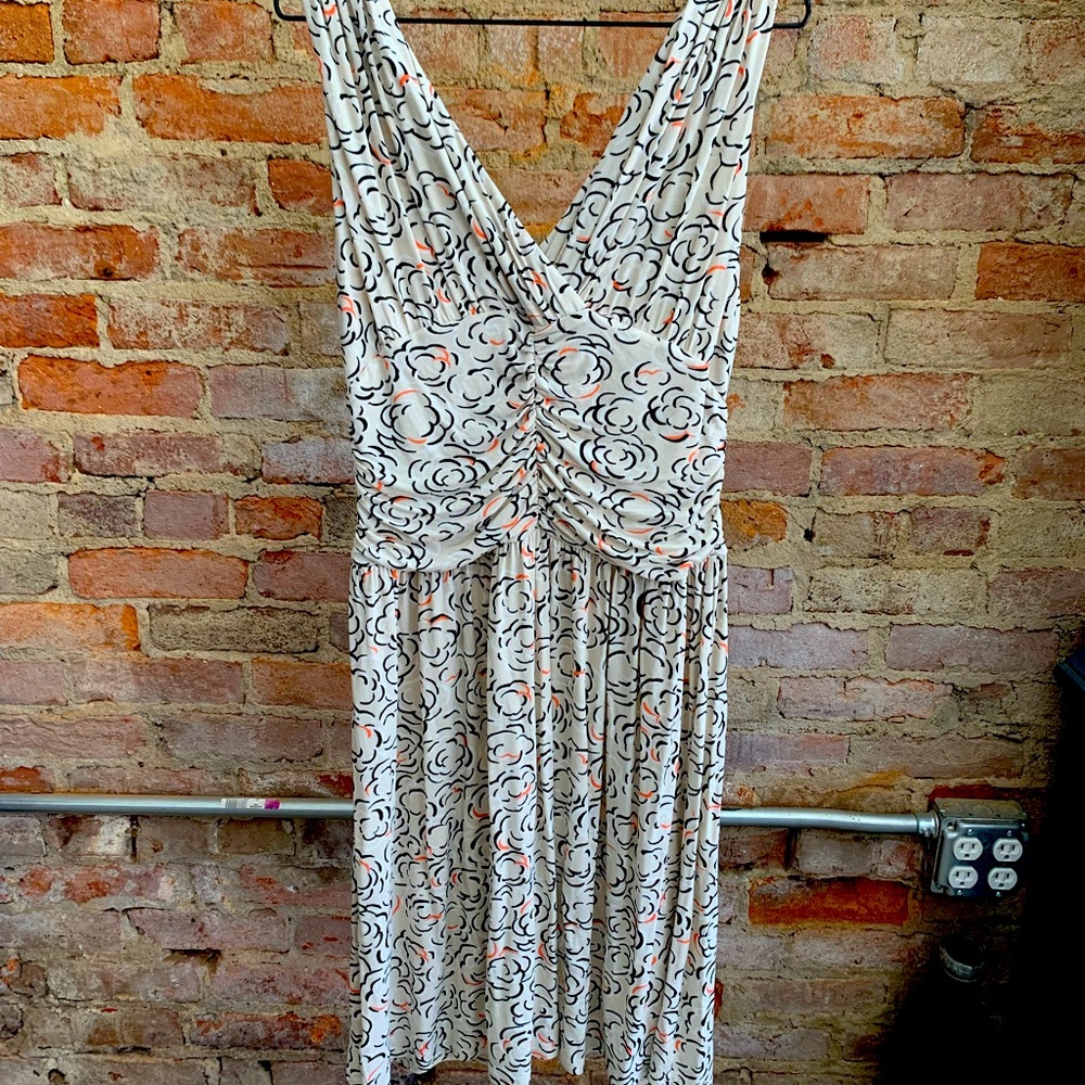 Deletta Summer Patterned Dress NWT Size L